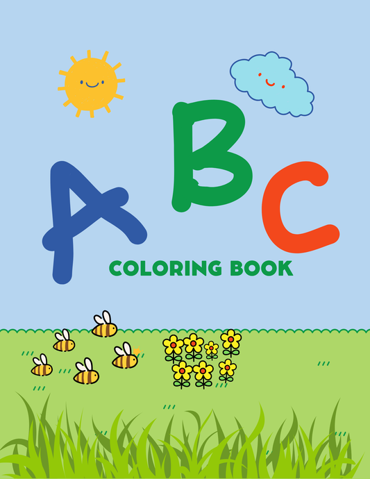 ABC Coloring Book: Let's Learn the Alphabet Together