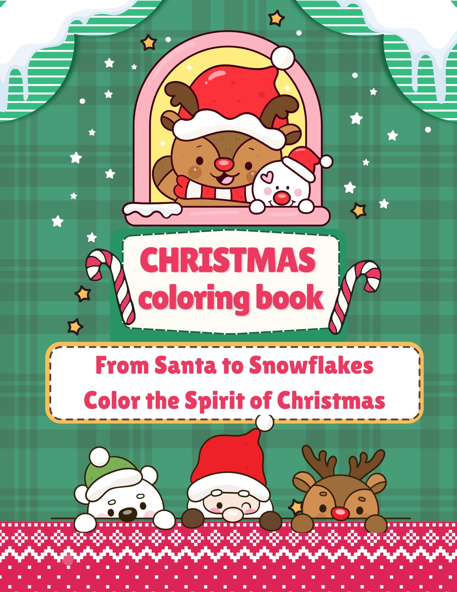 Christmas Coloring Book cover