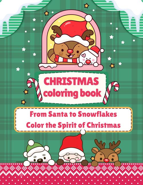Christmas Coloring Book cover
