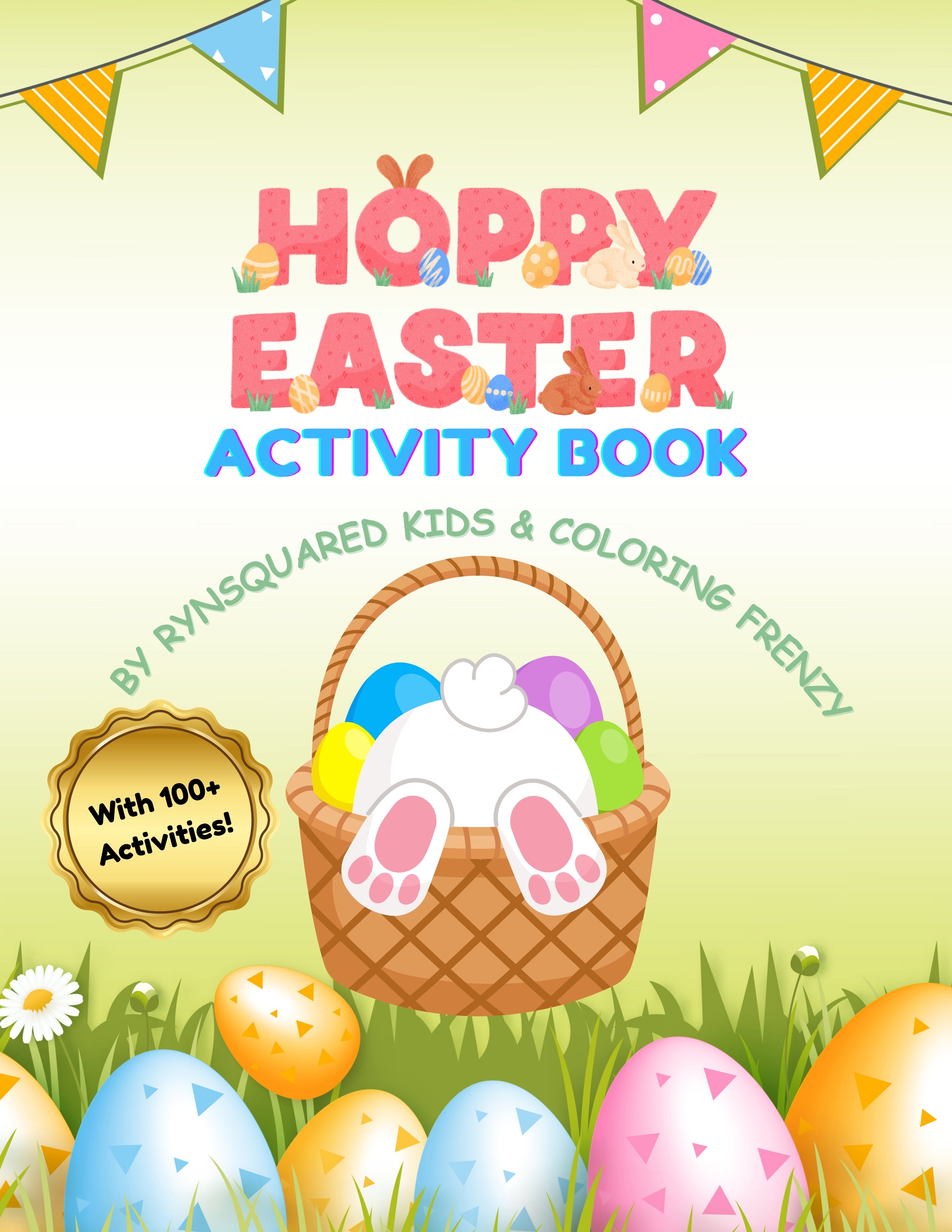 Hoppy Easter Activity Book cover